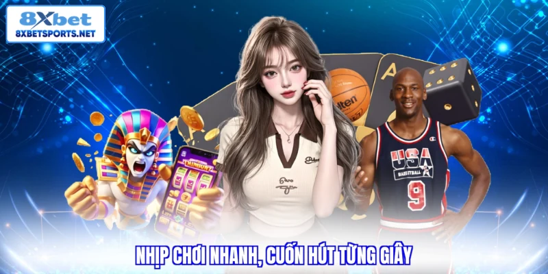 Live Casino 8XBET - Khám Phá Điểm Giải Trí Chân Thực Hàng Đầu Nhịp chơi nhanh, cuốn hút từng giây