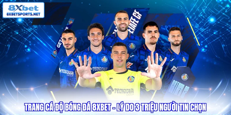 Trang Cá Độ Bóng Đá 8XBET - Lý Do 3 Triệu Người Tin Chọn Trang cá độ bóng đá 8XBET - Lý do 3 triệu người tin chọn
